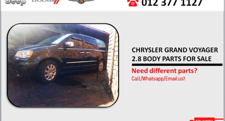 CHRYSLER GRAND VOYAGER 2.8 USED BODY PARTS FOR SALE