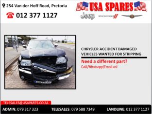 WE BUY CHRYSLER ACCIDENT DAMAGED VEHICLES