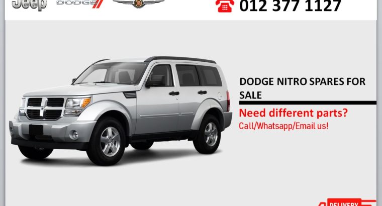 DODGE NITRO SPARES FOR SALE