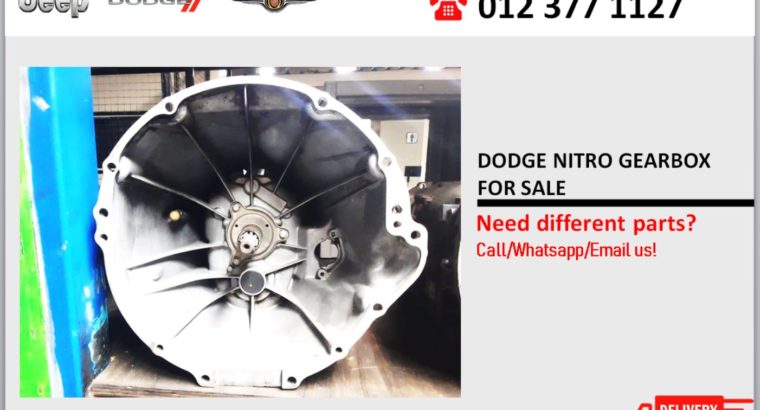 DODGE NITRO 2.8 MANUAL GEARBOX FOR SALE