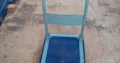 Heavy Steel Folding Trolley – (White + Blue) ON SALE!!!