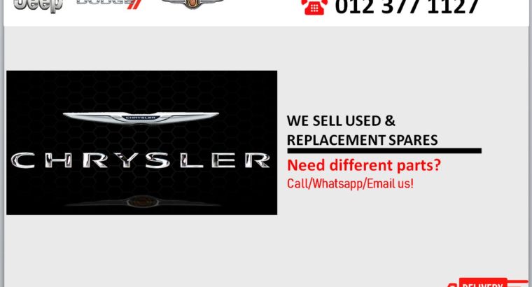 NEED CHRYSLER SPARES? WE GOT IT