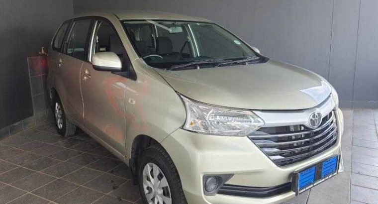 2016 Toyota Avanza 1.5 SX For Sale