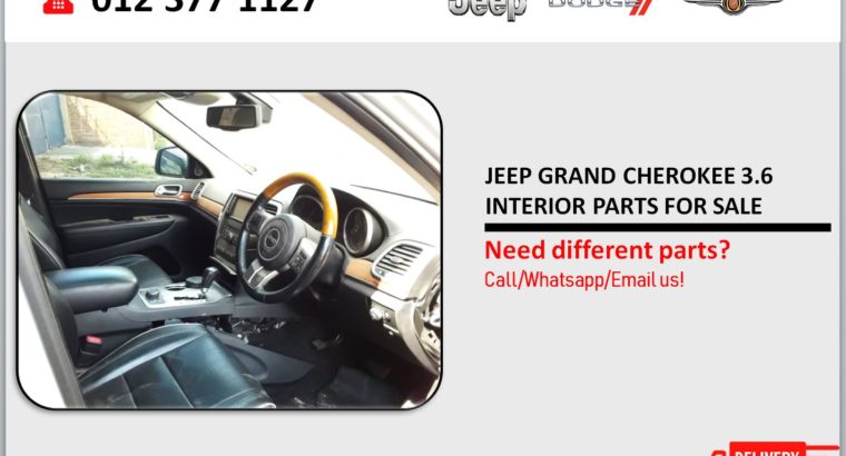 JEEP GRAND CHEROKEE 3.6 USED INTERIOR PARTS FOR SALE