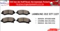 DODGE BRAKE PADS FOR SALE