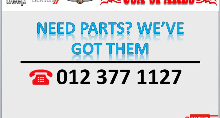 NEED JEEP/DODGE/CHRYSLER PARTS? WE’VE GOT THEM