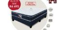 Back Support Foam Encased Bed Set