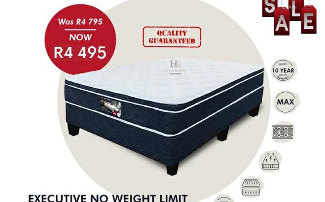 Back Support Foam Encased Bed Set