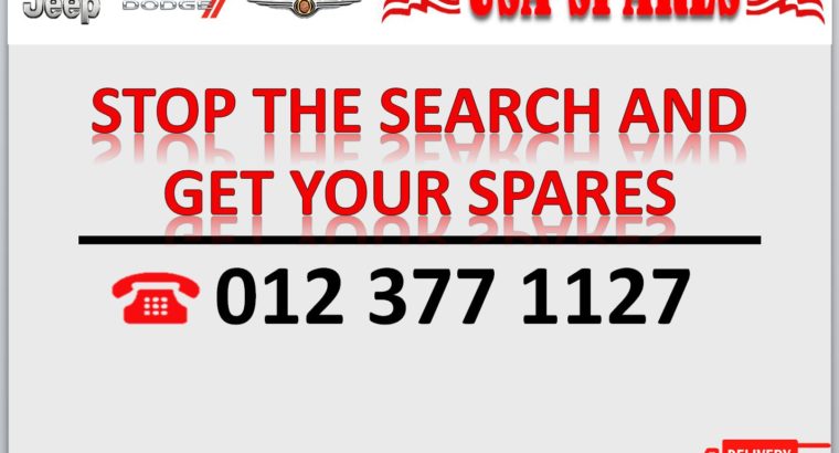 STOP THE SEARCH & GET YOUR JEEP/DODGE/CHRYSLER SPARES HERE