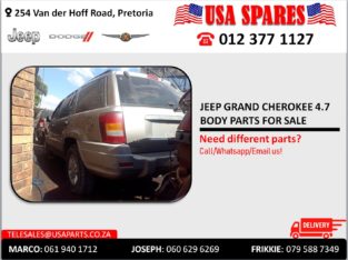 JEEP GRAND CHEROKEE 4.7 USED BODY PARTS FOR SALE