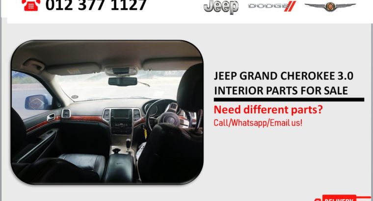 JEEP GRAND CHEROKEE 3.0 USED INTERIOR PARTS FOR SALE