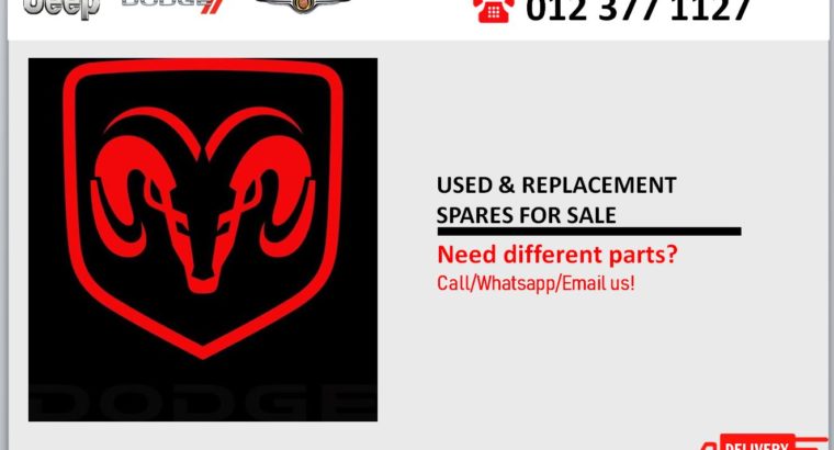 DODGE USED & REPLACEMENT SPARES FOR SALE