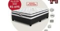 Back Support Foam Encased Bed Set