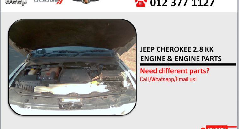 JEEP CHEROKEE 2.8 KK USED ENGINE & ENGINE PARTS FOR SALE