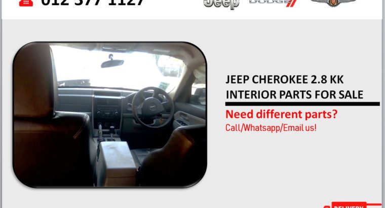 JEEP CHEROKEE 2.8 KK USED INTERIOR PARTS FOR SALE