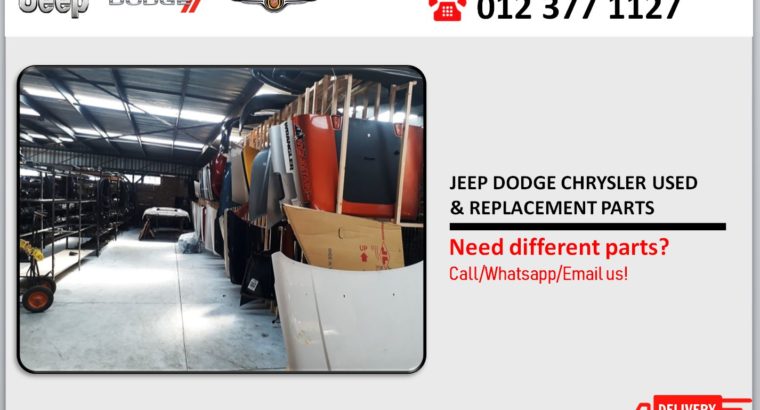 JEEP/DODGE/CHRYSLER USED & REPLACEMENT SPARES AVAILABLE