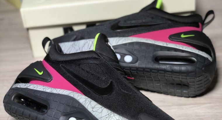 NIKE ADAPT AUTO MAX “Black/Fireberry/Electric Green /Ash“