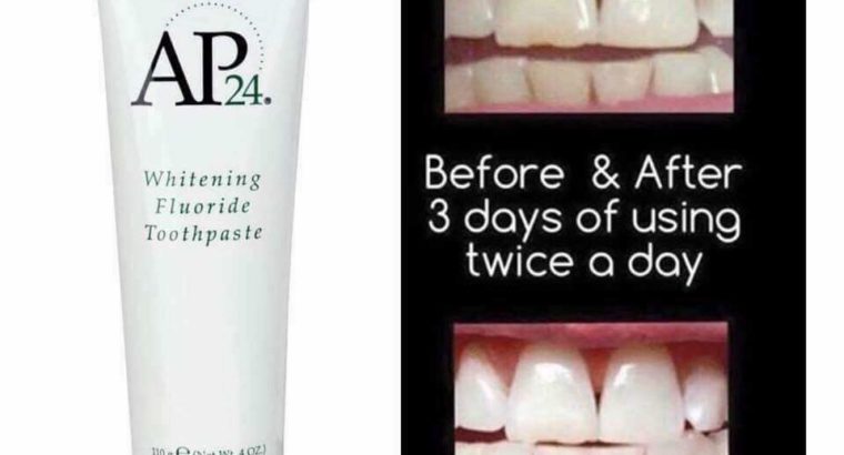 AP24 whitening toothpaste
