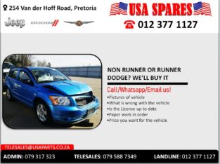 DODGE RUNNERS OR NON-RUNNERS, WE’LL BUY IT