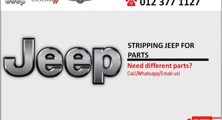 JEEP STRIPPING FOR PARTS