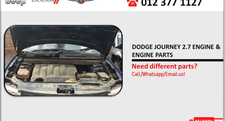 DODGE JOURNEY 2.7 USED ENGINE & ENGINE PARTS FOR SALE