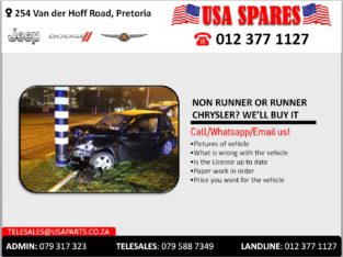 CHRYSLER RUNNERS OR NON-RUNNERS, WE’LL BUY IT