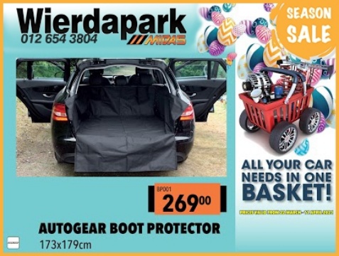 Autogear Boot Protector ONLY R269 at Wierdapark Midas!