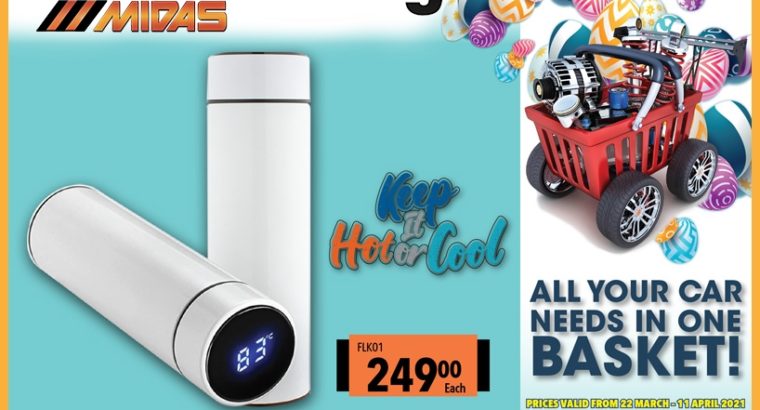 Keep it Hot or Cool with Autogear Temperature Display Insulated F
