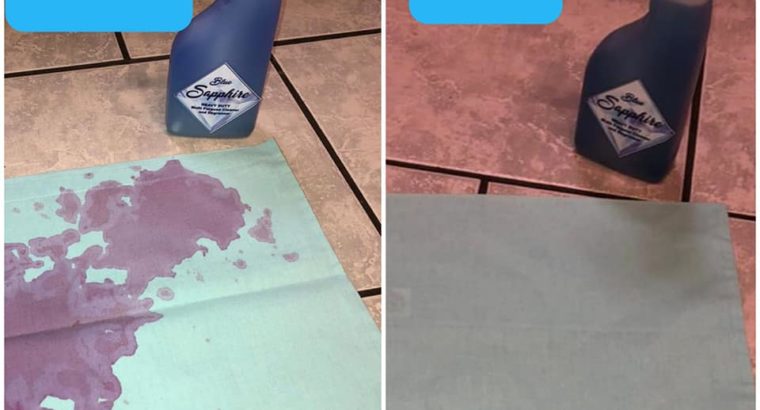 BLUE SAPPHIRE CLEANER/DEGREASER!