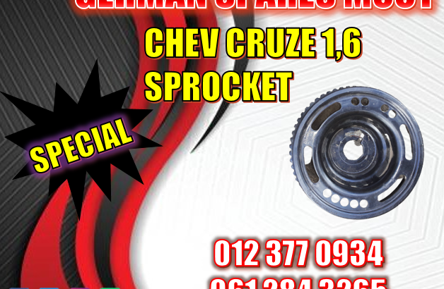 Chev Cruze 1.6 Sprocket available