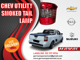 CHEV UTILITY SMOKED TAIL LAMP NEW PART AVAILABLE