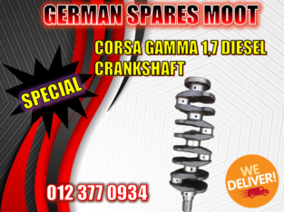 Gamma 1.7 Diesel Crankshaft – used and new spare parts