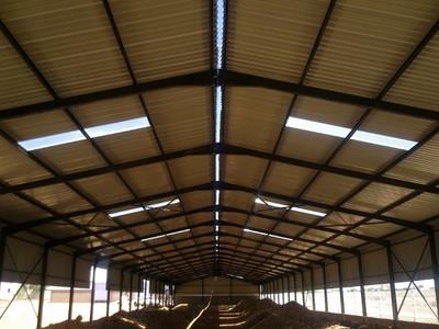 STEEL STRUCTURES FOR WAREHOUSES, PIGGERIES, CHICKEN HOUSES, MALLS