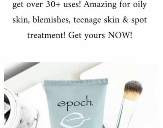 Glacial mud mask