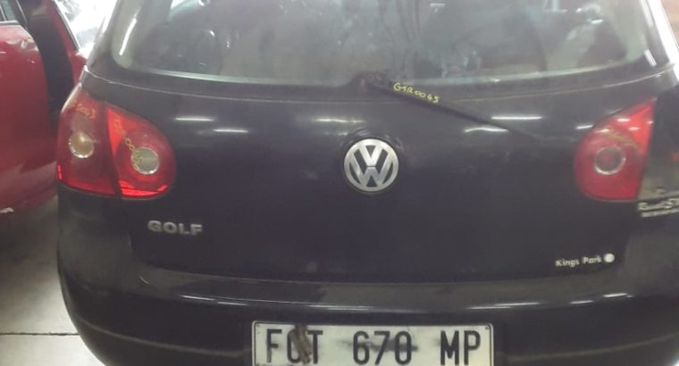 VW GOLF 5 GTI STRIPPING FOR SPARES