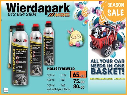 Get Holts Emergency Puncture Repair at these LOW prices!
