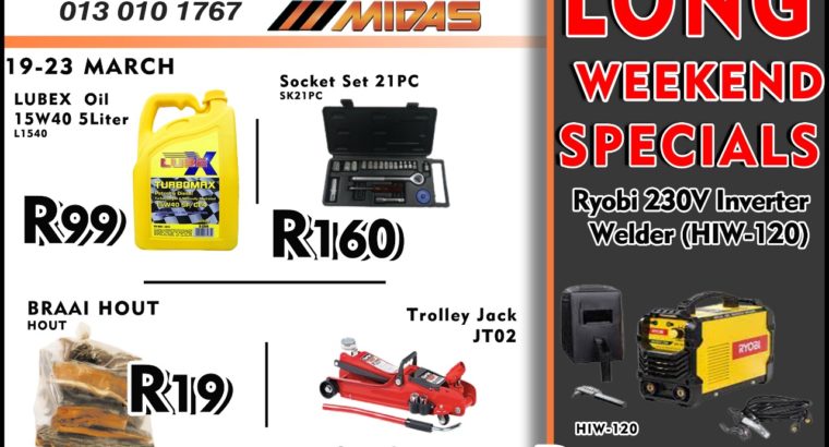 𝐋𝐨𝐧𝐠 𝐖𝐞𝐞𝐤𝐞𝐧𝐝 𝐒𝐩𝐞𝐜𝐢𝐚𝐥𝐬 now on at Discounter Mid