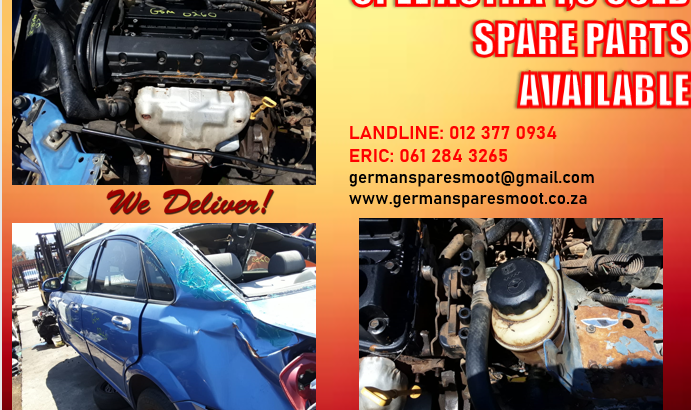 OPEL ASTRA 1.5 USED SPARE PARTS AVAILABLE
