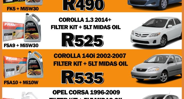 Road Trip Ready Service Kits Sale