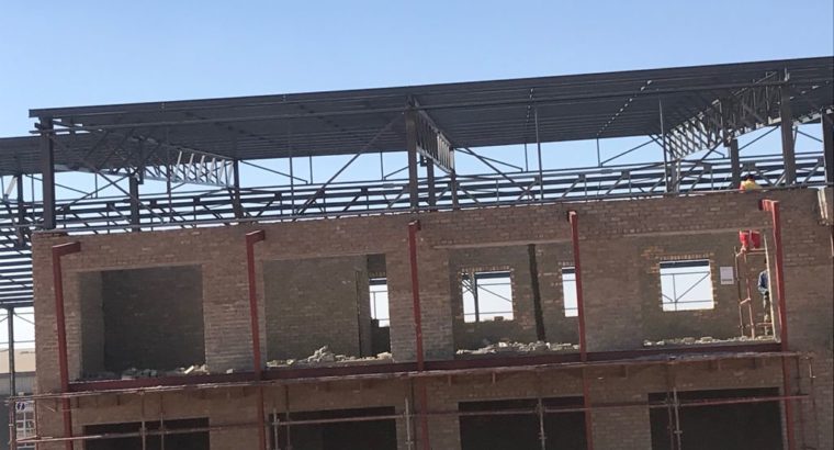 STEEL STRUCTURES FOR WAREHOUSES, PIGGERIES, CHICKEN HOUSES, MALLS