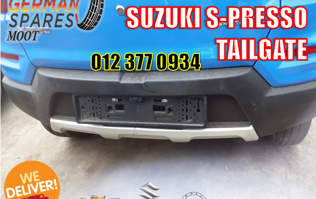 SUZUKI S-PRESSO TAILGATE SPARE PART AVAILABLE