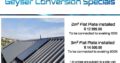 Geysers (solar Geyser) And Complete Solar Systems