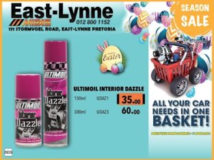 Get Ultimoil Interior Dazzle at these LOW prices!