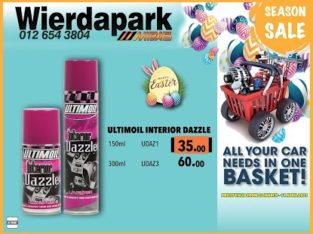 Get Ultimoil Interior Dazzle at these LOW prices!