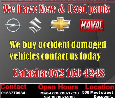 COME AND VISIT US – WE HAVE A VARIETY OF CHEV, OPEL, SUZUKI & HAV