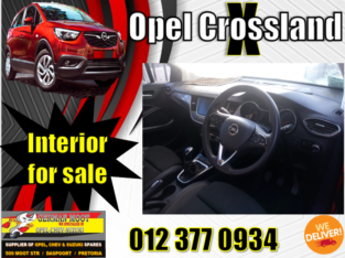 OPEL CROSSLAND INTERIOR SPARE PARTS AVAILABLE