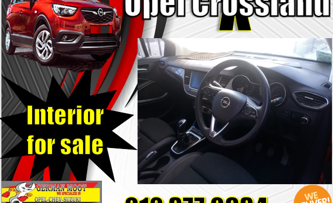 OPEL CROSSLAND INTERIOR SPARE PARTS AVAILABLE