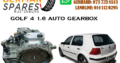 GOLF 4 1.6 AUTO GEARBOX FOR SALE