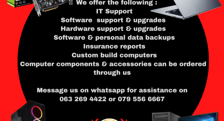 IT Support in Alberton & surrounding areas