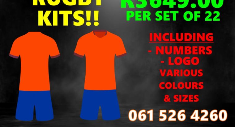 Sports Kits Manufactured for you